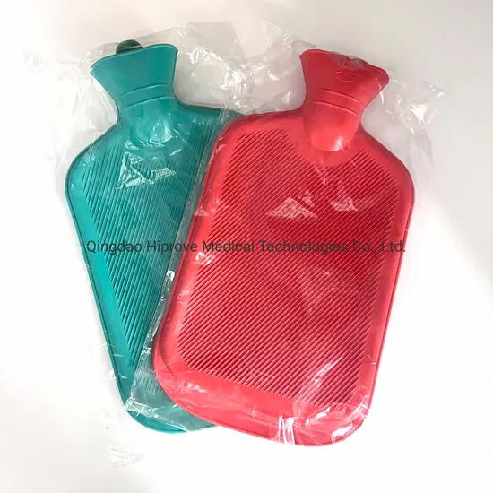 Rubber Electric Color PVC Rechargeable Hot Water Bag 500ml 2000ml Hot Bottle with Cover Hand Warmer Bag