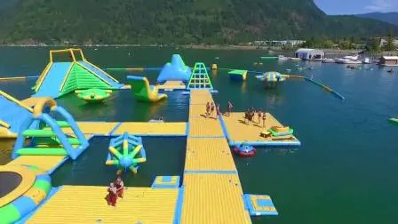 Hot 19PCS Inflatable Toys Water Sports Inflatable Park for Aqua Fun Freely Design and Solution