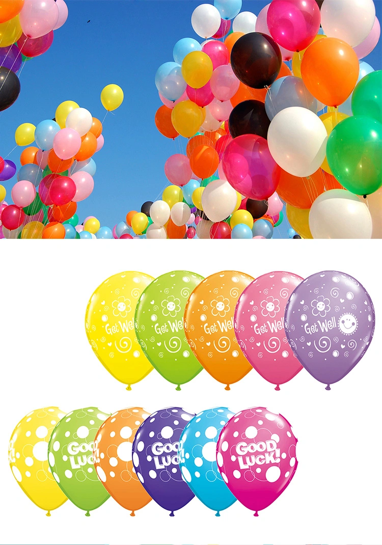 Top Quality Custom Printed Inflatable Advertising Mylar PVC Rubber Foil Magic Helium Latex Colorful Outdoor Children Toy Giant Wedding Party Decoration Balloons
