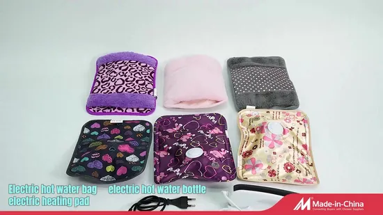 Self Heating Hot Water Bag Hand Warmer Rechargeable Hot Water Bottle Electric 
