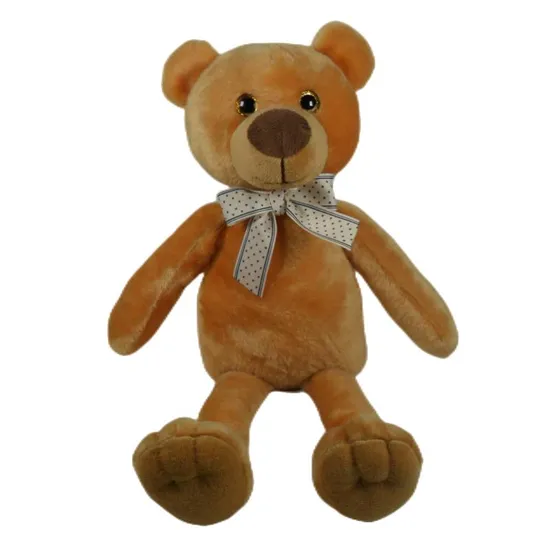 Wholesale Custom Cute 50cm Long Leg Toys Golden Bear Plush Toy Soft Animal Golden Bear Stuffed Toys 