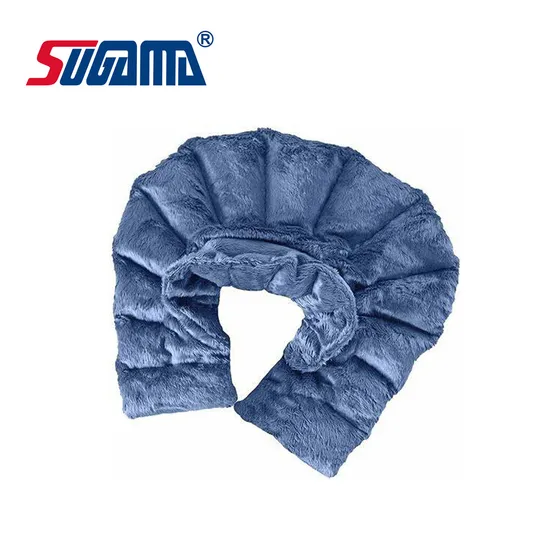 Microwavable Weighted Heat Therapy Wrap with 100% Natural Aromatherapy Herbs Heating Pad for Neck and Shoulders 