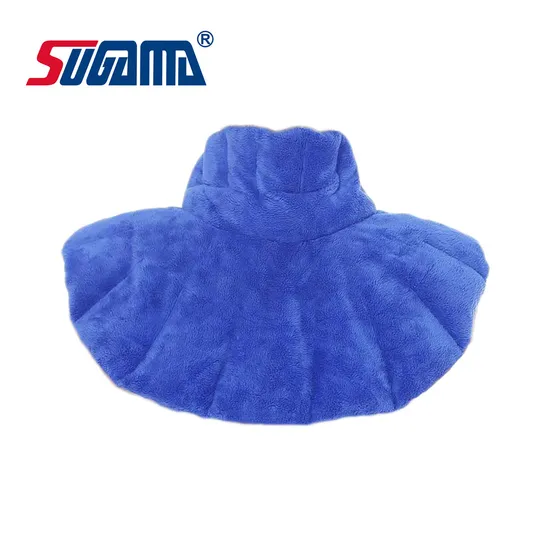 Weighted Moist Heat Hot and Cold Compress Heating Pad Microwavable Neck and Shoulders Wrap for Relief of Pain 