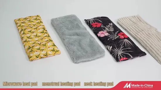 Wholesale Microwave Bean Bag Heating Wheat Bag Heat Pad with Lovely Animal Covers for Kids 