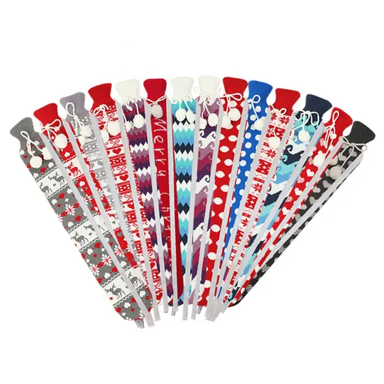 Long 2L Reusable Rubber Soft Cover Hot Water Bottle Bag 