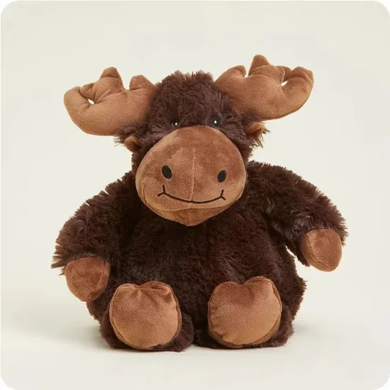 Custom Cute Plush Moose Toy Microwave Heating Toys Plush Toy 