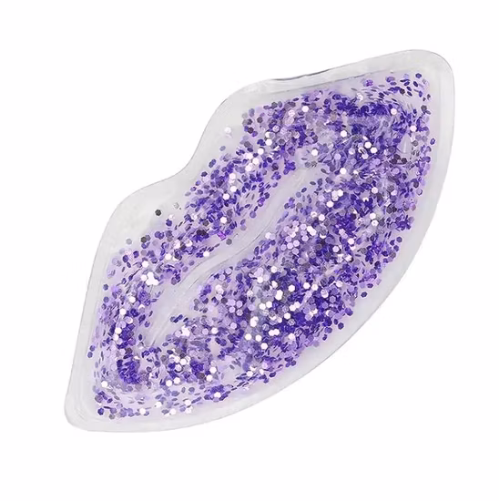 Custom Design Lip/Heart Shaped Reusable Cold Gel Ice Cooling Pack