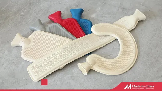 500ml Hands Feet Neck Warming Rubber Hot Water Bag 
